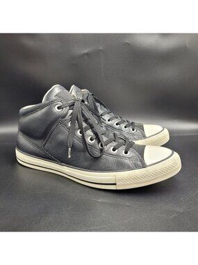 Converse Chuck Taylor All Star High Street Leather Men's Size 11 Black Sneaker